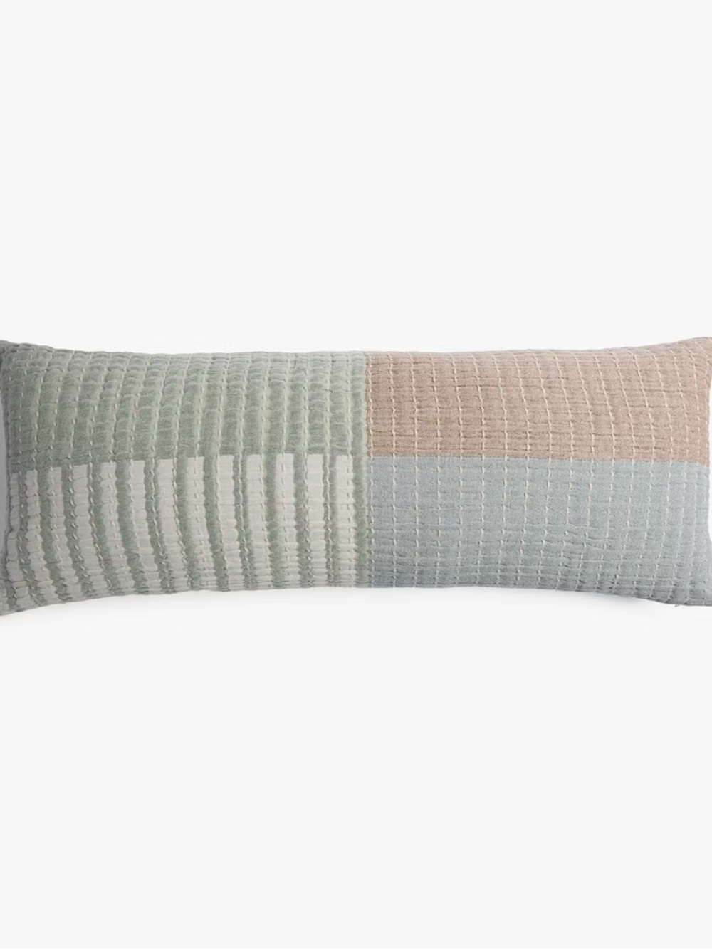 Patchwork Lumbar Pillow Multi - Parachute